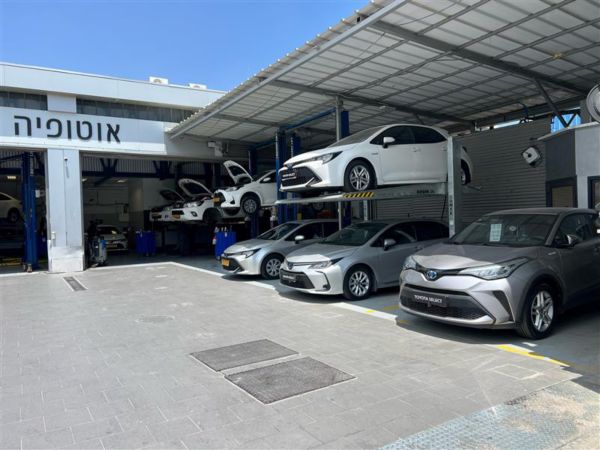 סוכנות מורשית טויוטה אוטופיה ירושלים