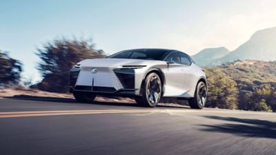 LF Z Vision elektrifizierter Fahrzeuge Lexus DE