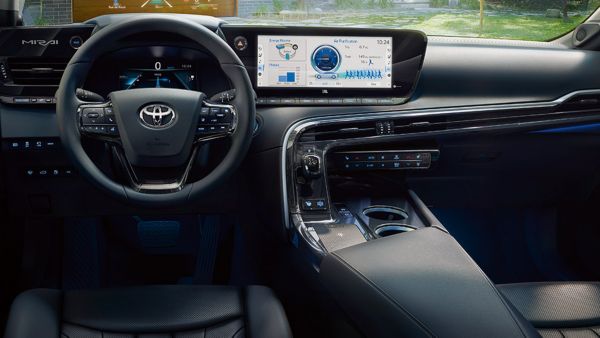 Innenraum des Toyota Mirai