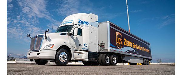 FCEV trucks move goods emission-free in Los Angeles