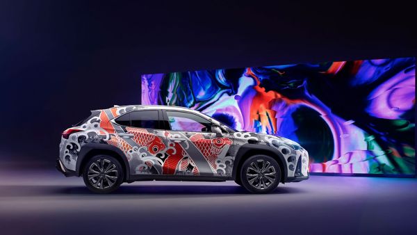 LEXUS UNVEILS THE WORLD’S FIRST TATTOOED CAR