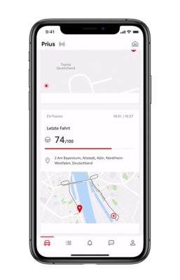 MyToyota App Plug-in Hybrid