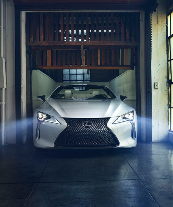Wereldpremière Lexus LC convertible concept op autoshow van detroit