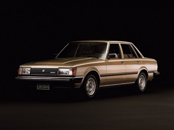 khaki Toyota Cressida