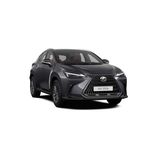 Ein Lexus NX 350h in Seitenansicht auf weißem Hintergrund