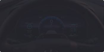 Toyota autó műszerfala, amelyen a sebességmérő 0 km/h-t mutat.