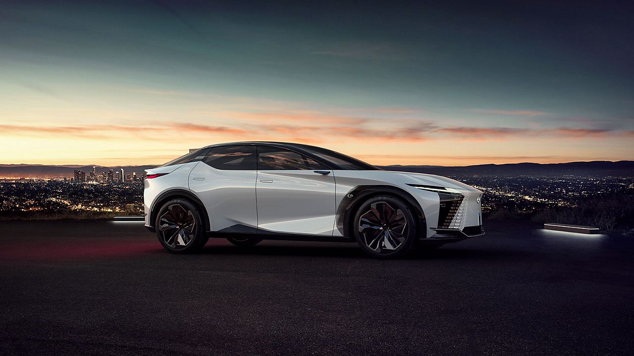 LF Z Vision elektrifizierter Fahrzeuge Lexus DE