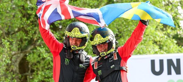 Oliver Solberg szenzációs diadalt aratott debütáns versenyén a TOYOTA GAZOO Racing World Rally Team színeiben az Észt Rallyn
