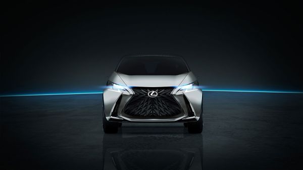 Frontansicht eines Lexus LF SA Konzeptfahrzeugs