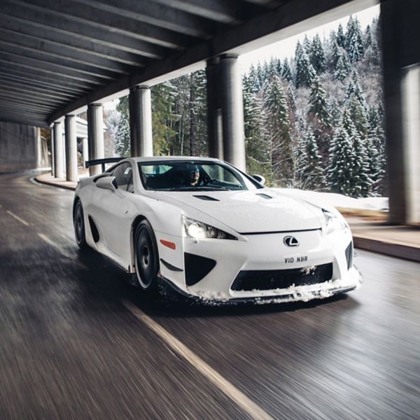 lexus, lfa, exterieur, driekwart, linksvoor