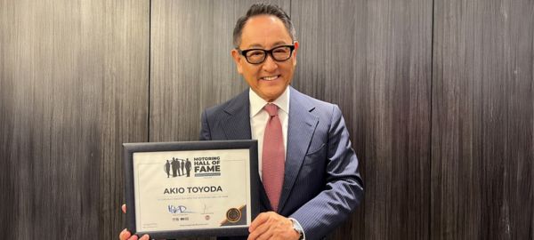 Akio Toyoda w Motoryzacyjnej Galerii Sław
