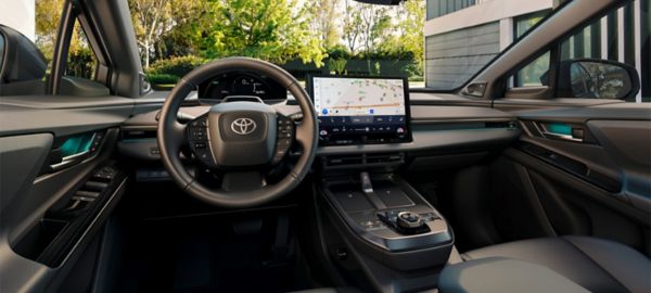 Wnętrze Nowej Toyoty bZ4X