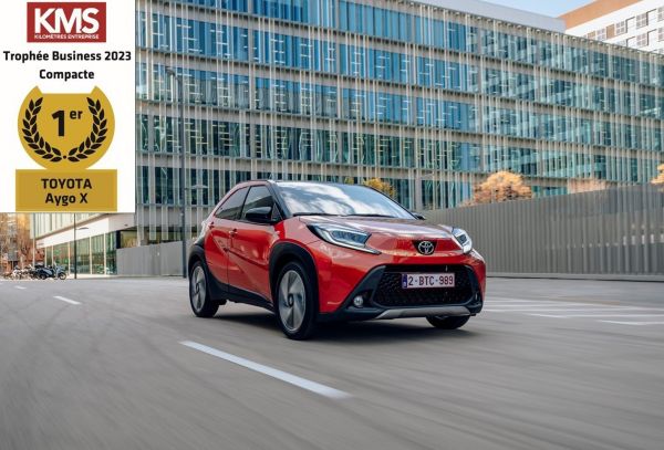 Toyota Aygo X, élue « Compacte Business » de l’année 2023