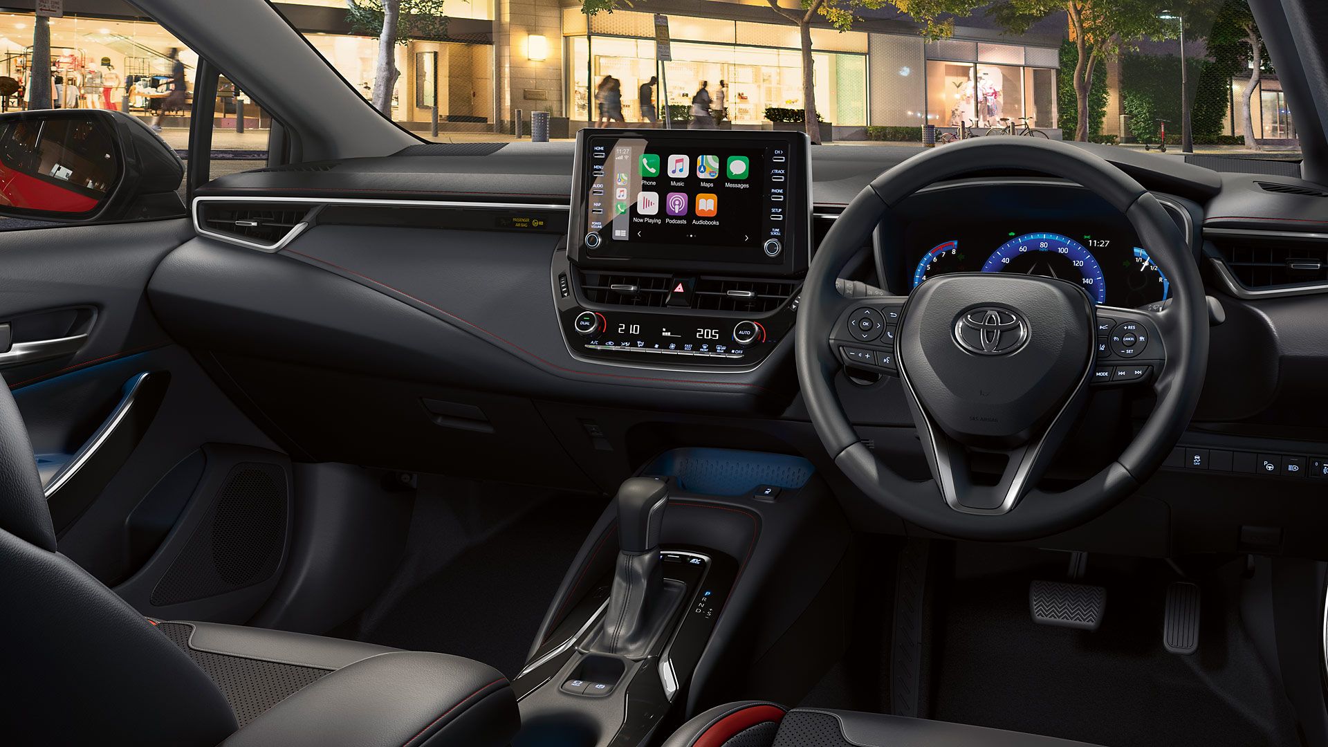 Toyota Corolla Hatchback front interior