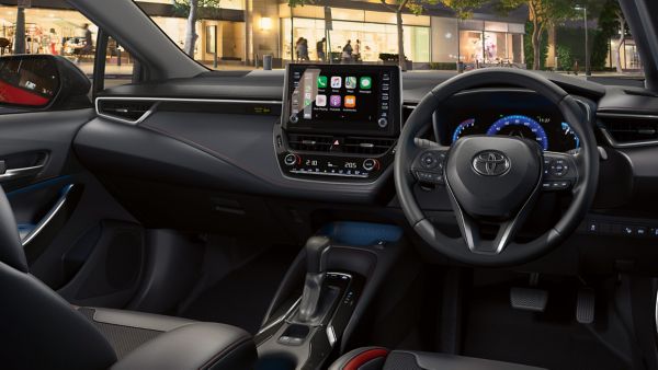 Toyota Corolla Hatchback front interior