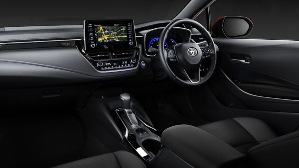 Toyota Corolla Hatchback front interior