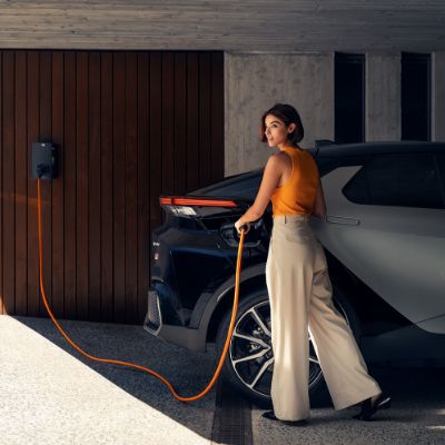 Snímek obrazovky aplikace Toyota HomeCharge
