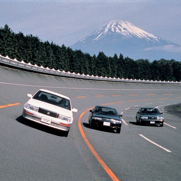 lexus, ls 400, exterieur, voorkant