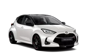 Bílá Toyota Yaris GR Sport