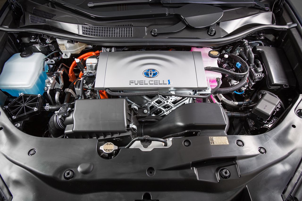 Hydrogen fuel store car companies