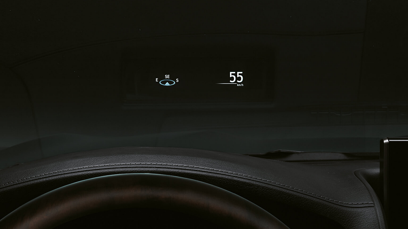 Lexus LX heads-up display