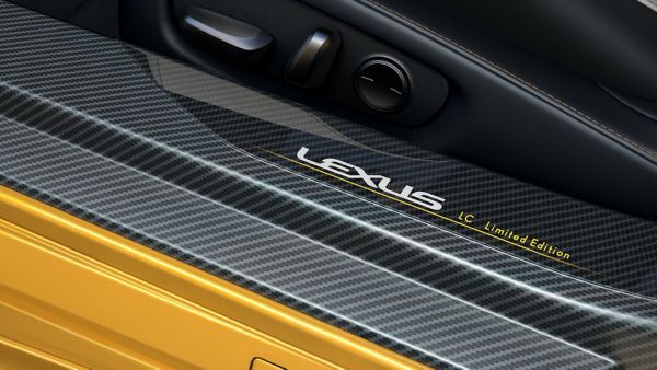 LEXUS ANUNȚĂ NOUL LC YELLOW EDITION