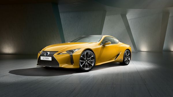 LEXUS ANUNȚĂ NOUL LC YELLOW EDITION