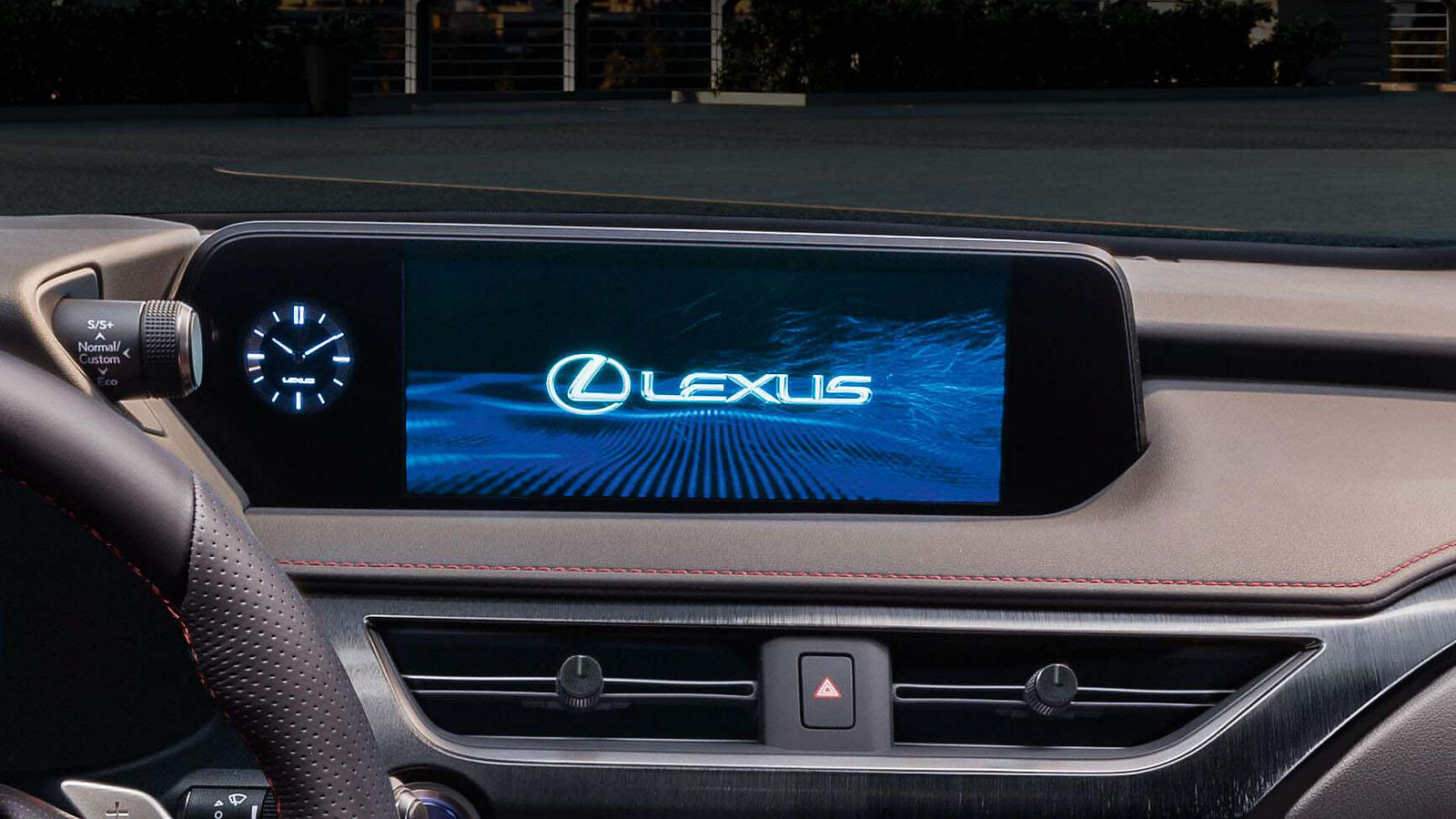 Lexus UX multimedia display screen