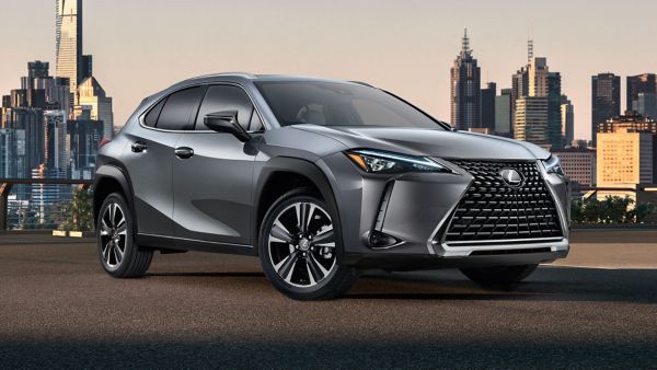 Side view of the Lexus UX