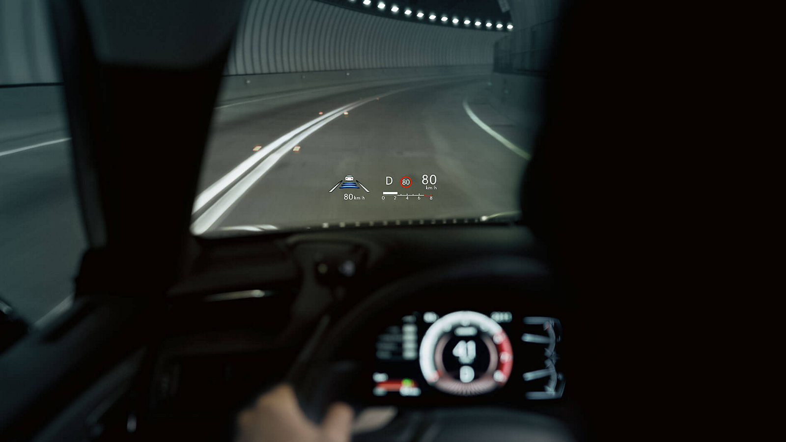 Lexus head-up display