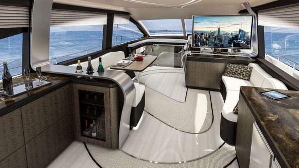 Yacht интериор