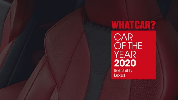 LEXUS ZÍSKAL CENU 2020 WHAT CAR ZA SPOLEHLIVOST