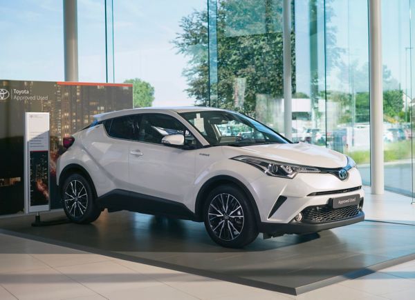 Toyota C-HR parked