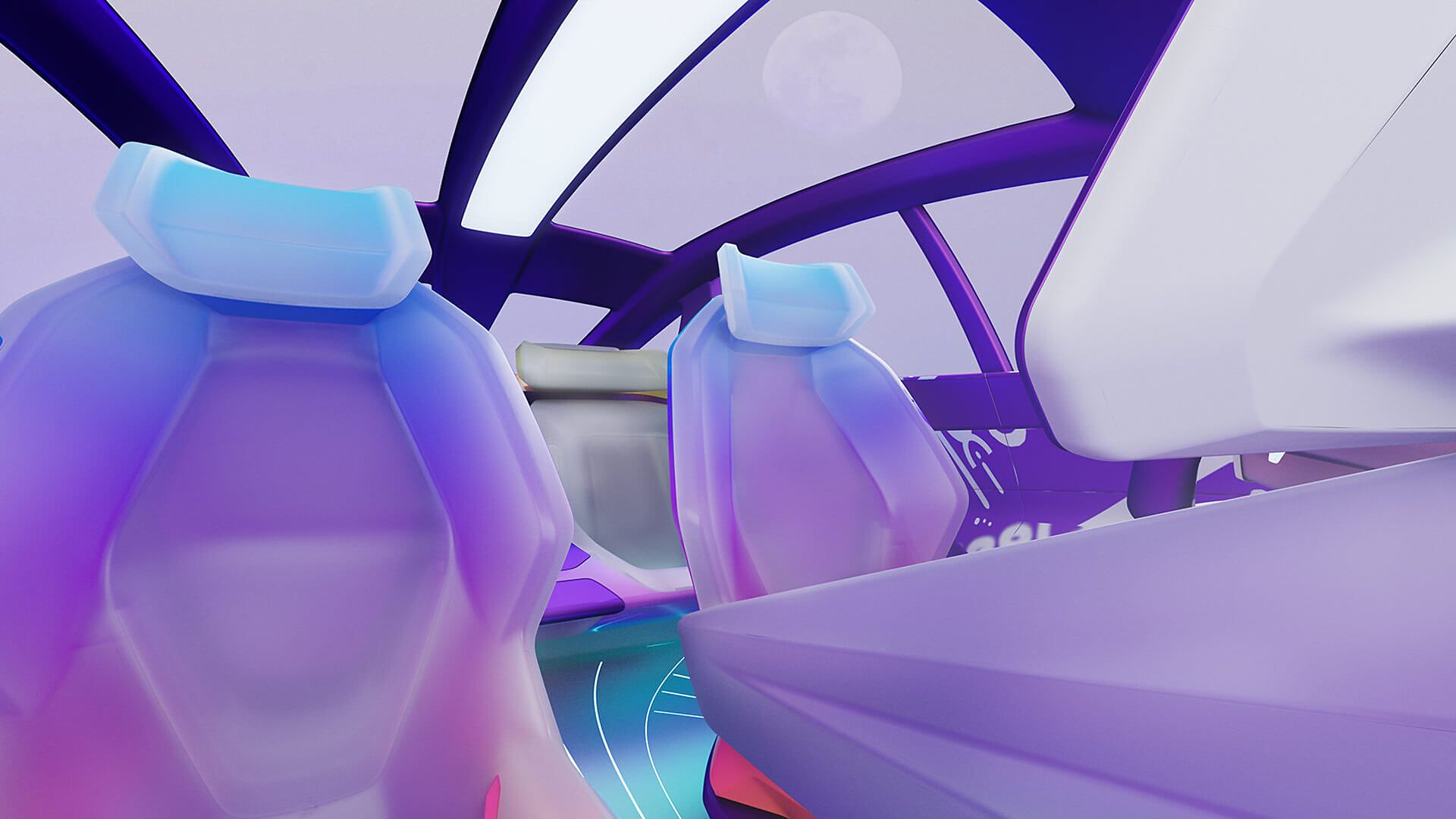 Ondrej Zunka Lexus design passenger seats