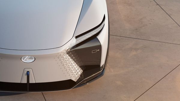 close up shot of the Lexus LF-Z Electrified