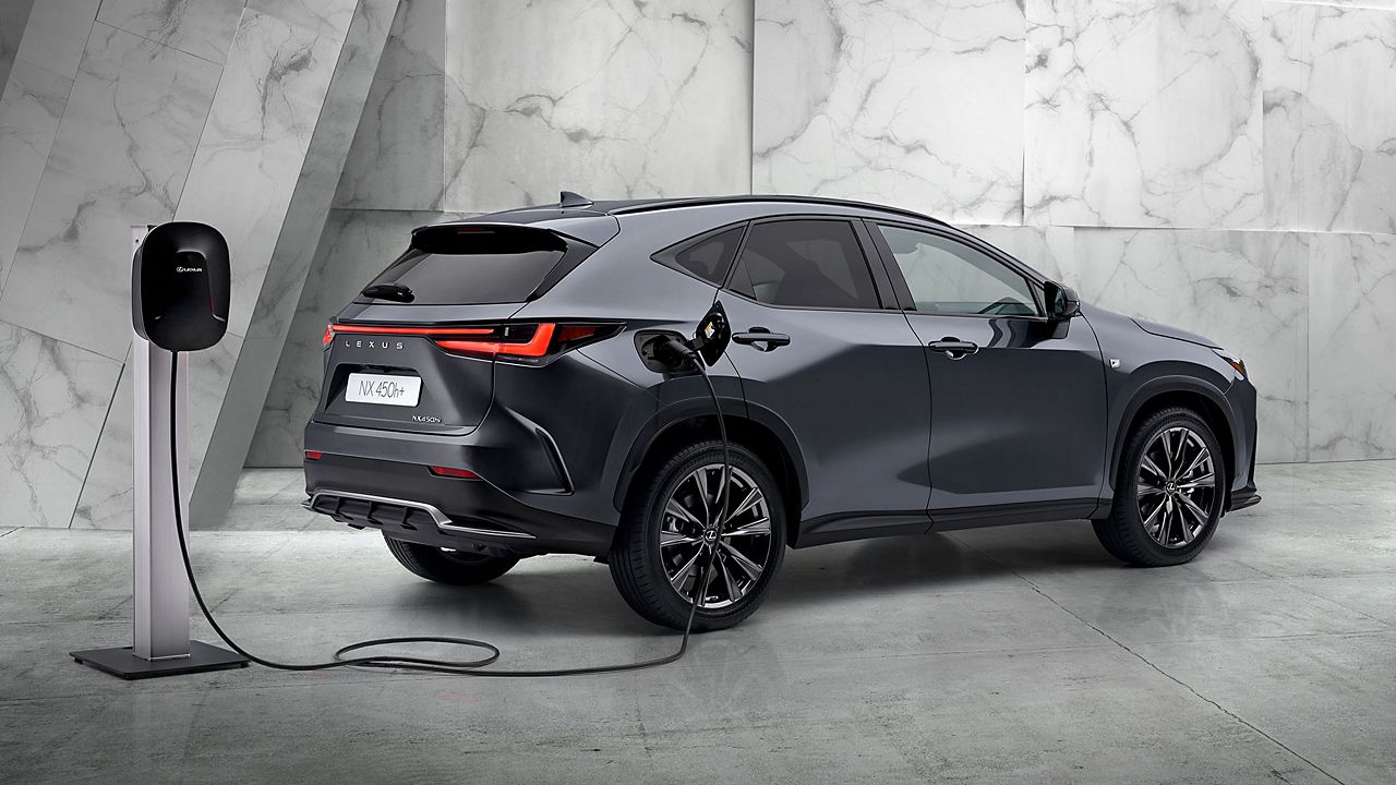 Gummimatten Lexus NX II seit 2021 (Hybrid, Plug-in hybrid)