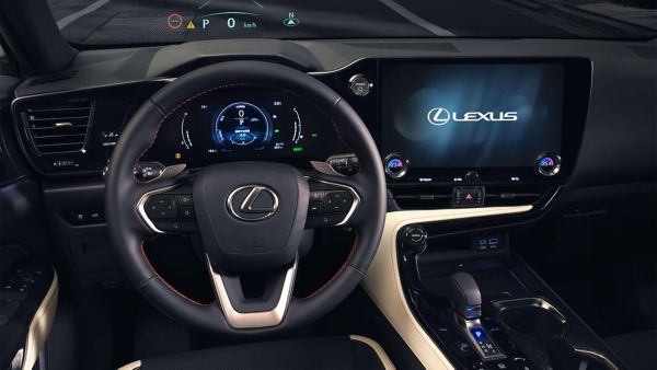 Lexus NX drivers cockpit