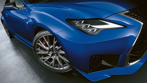 An exterior shot of the RC F