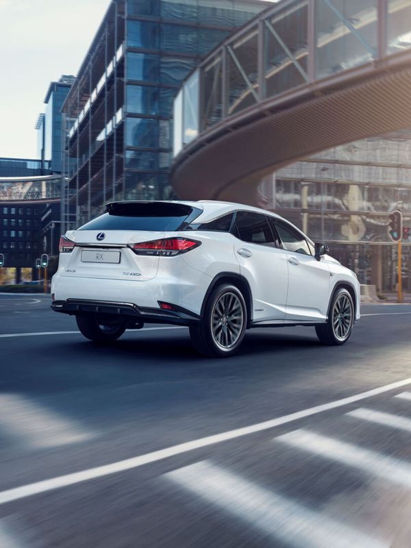 Lexus RX driving