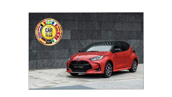 TOYOTA YARIS NAMED 2021 EUROPEAN CAR OF THE YEAR