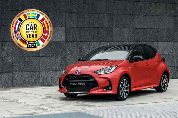 Yaris hybride voiture de l'année 2021