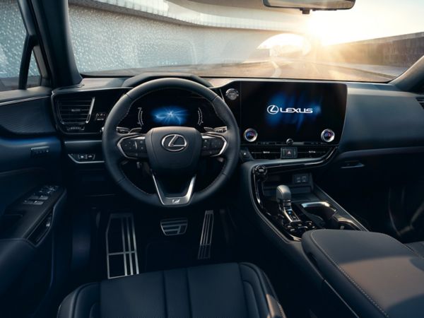 Lexus F Sport front interior 