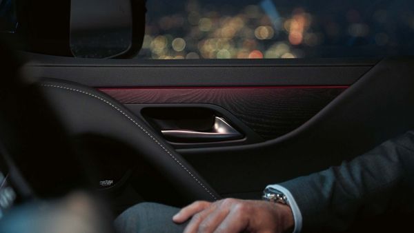 Front interior of the Lexus LX 