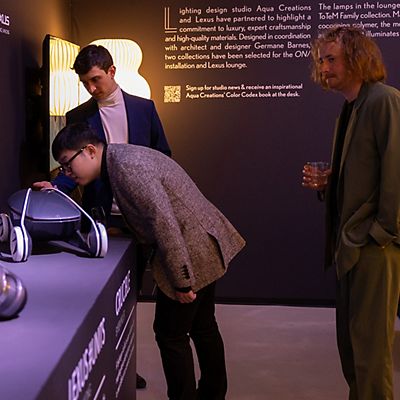 Opening of Lexus: Sparks of Tomorrow at the 2022 Milan Design