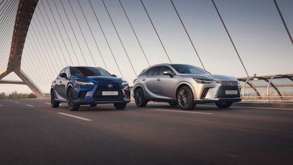 The Lexus range with the ATP and Lexus logos