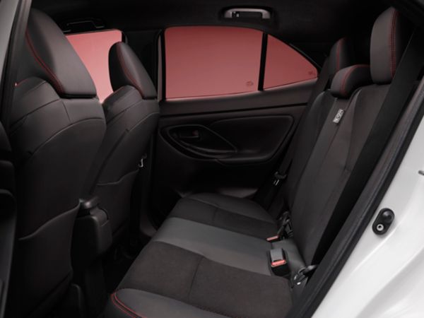 Toyota Yaris Cross GR Sport interior rear seats