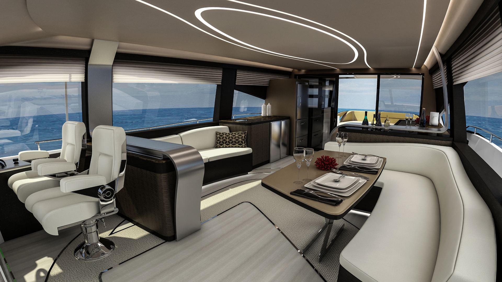 Lexus Sport Yacht concept interior