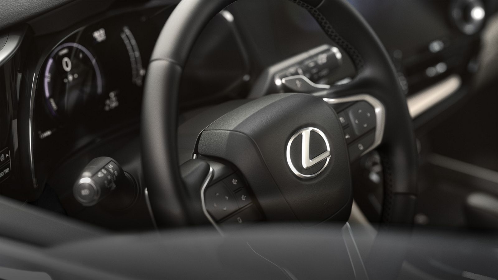 Lexus NX steering wheel