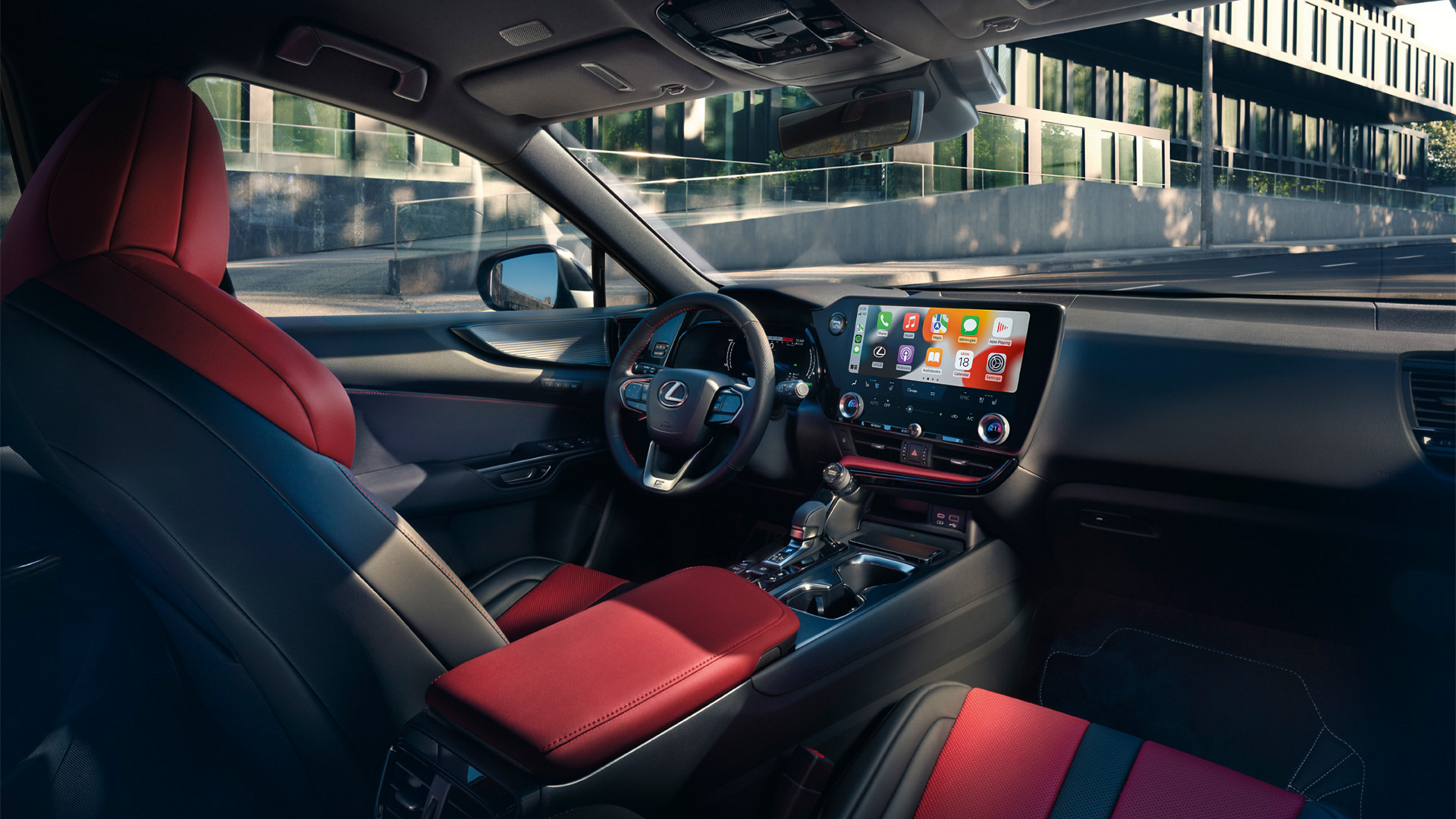 Lexus NX drivers cockpit