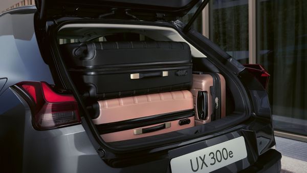 Boot space of the Lexus UX 300e